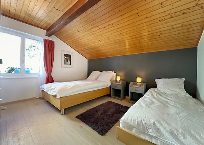 Sunny Lily Facing The Swiss Alps - Montana Appartamento